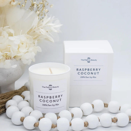 Petite Candle - Raspberry Coconut